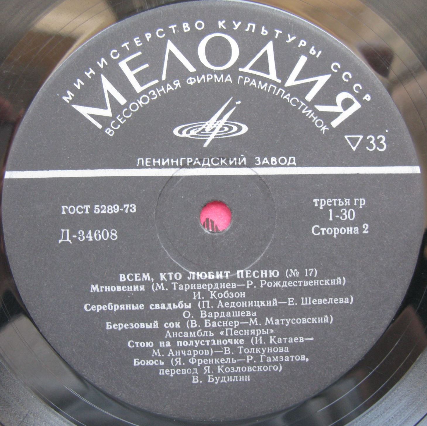 Всем, кто любит песню (№ 17)