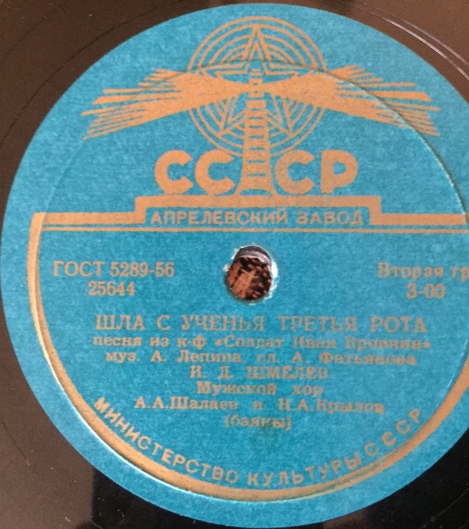 Песни из к-ф "Солдат Иван Бровкин"