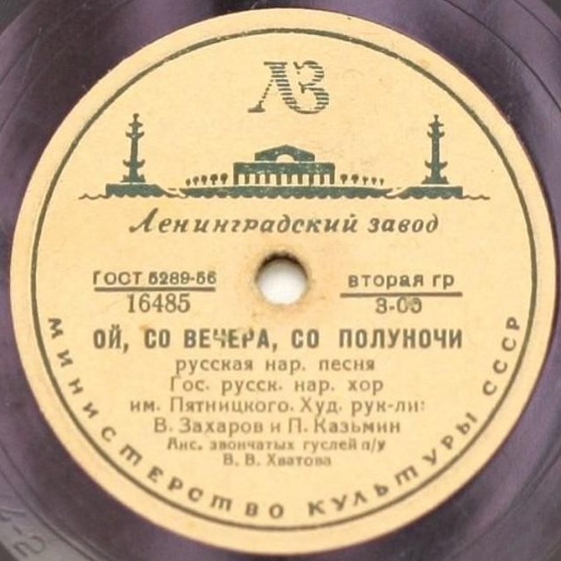 Государственный русский народный хор имени Пятницкого