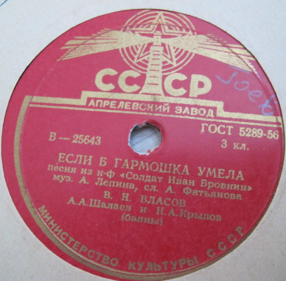 Песни из к-ф "Солдат Иван Бровкин"