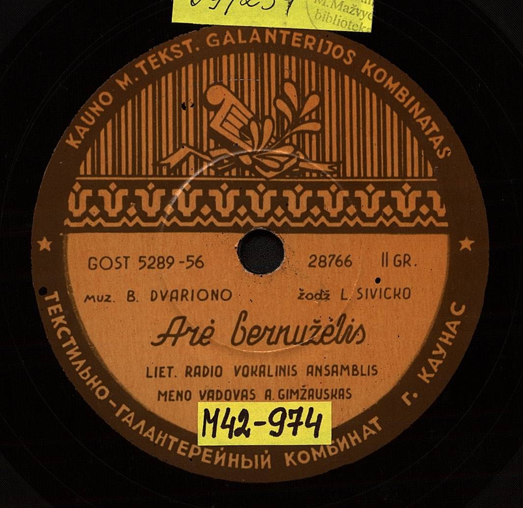 Arė Bernužėlis / Per Giria, Girelė