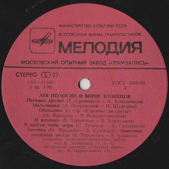 Лев Полосин и Борис Кузнецов