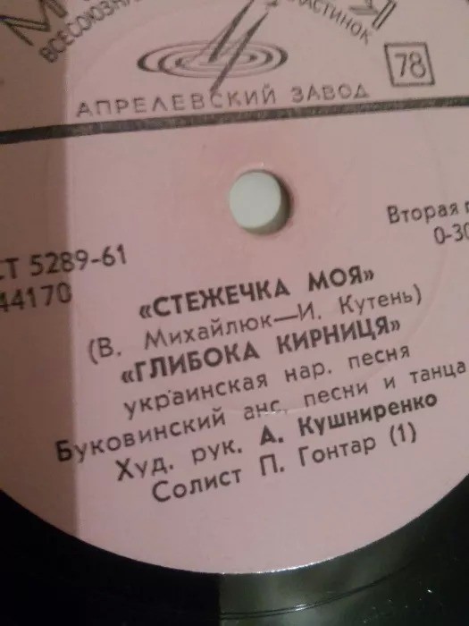 Буковинский анс. песни и танца п/у А. Кушниренко
