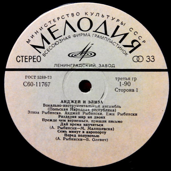 Вокально-инструментальный ансамбль "Анджей и Элиза" (Польша)