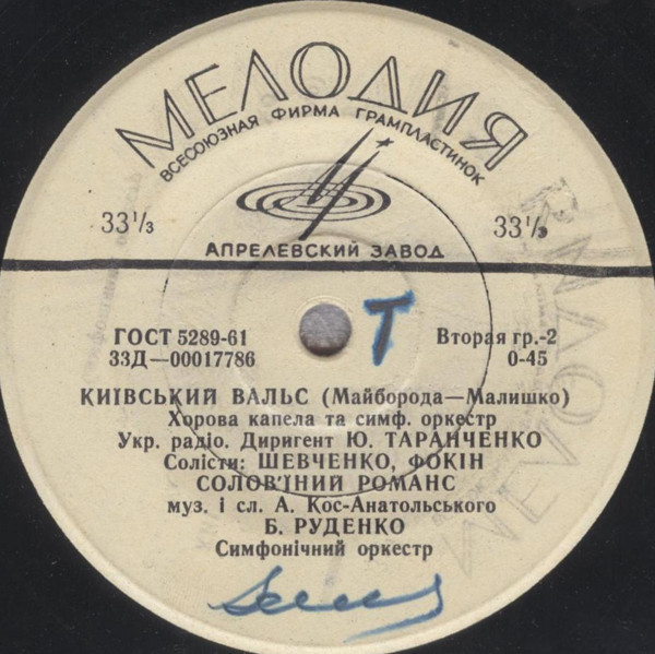 Песни украинских композиторов