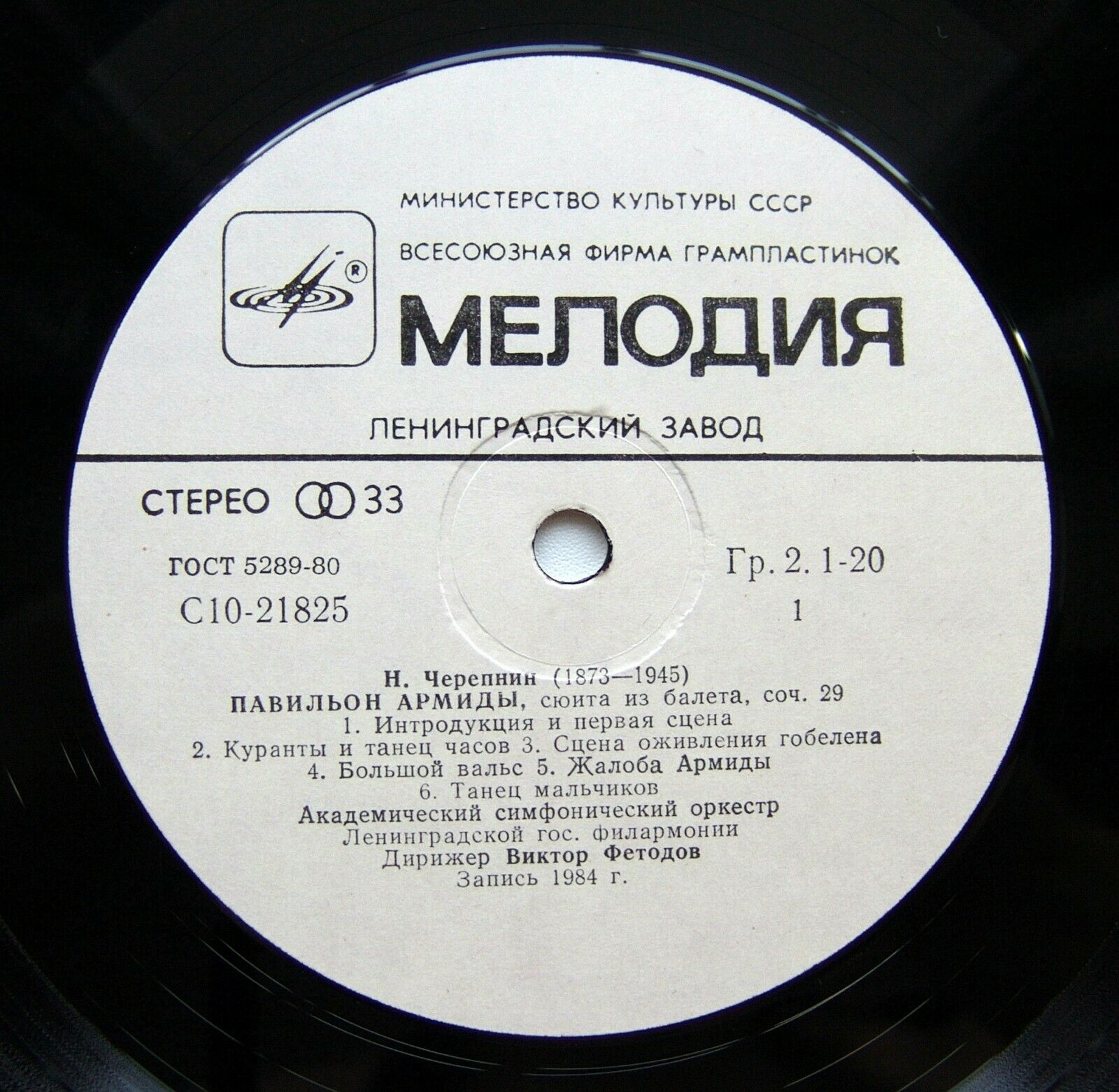 Н. ЧЕРЕПНИН (1873-1945)