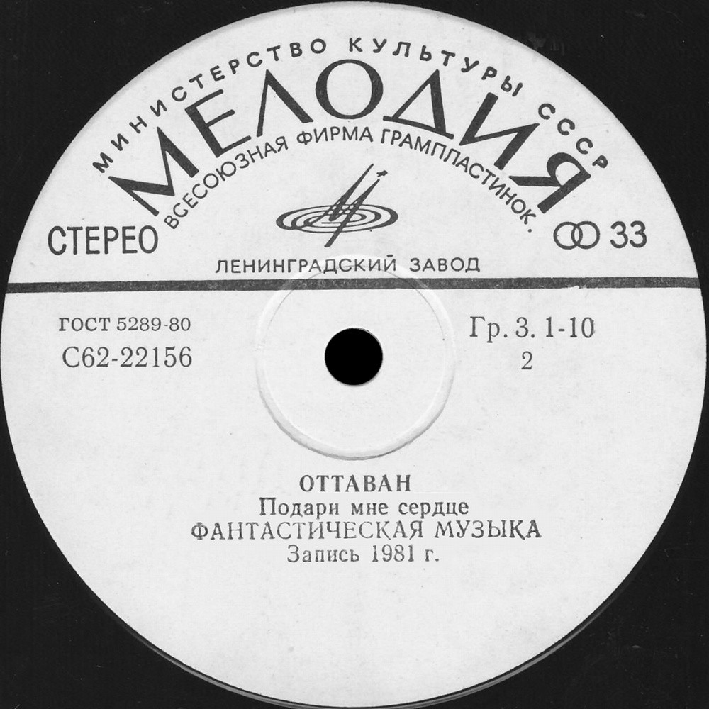 АНСАМБЛЬ "ОТТАВАН" (Ottawan) "Подари мне сердце"- на английском языке