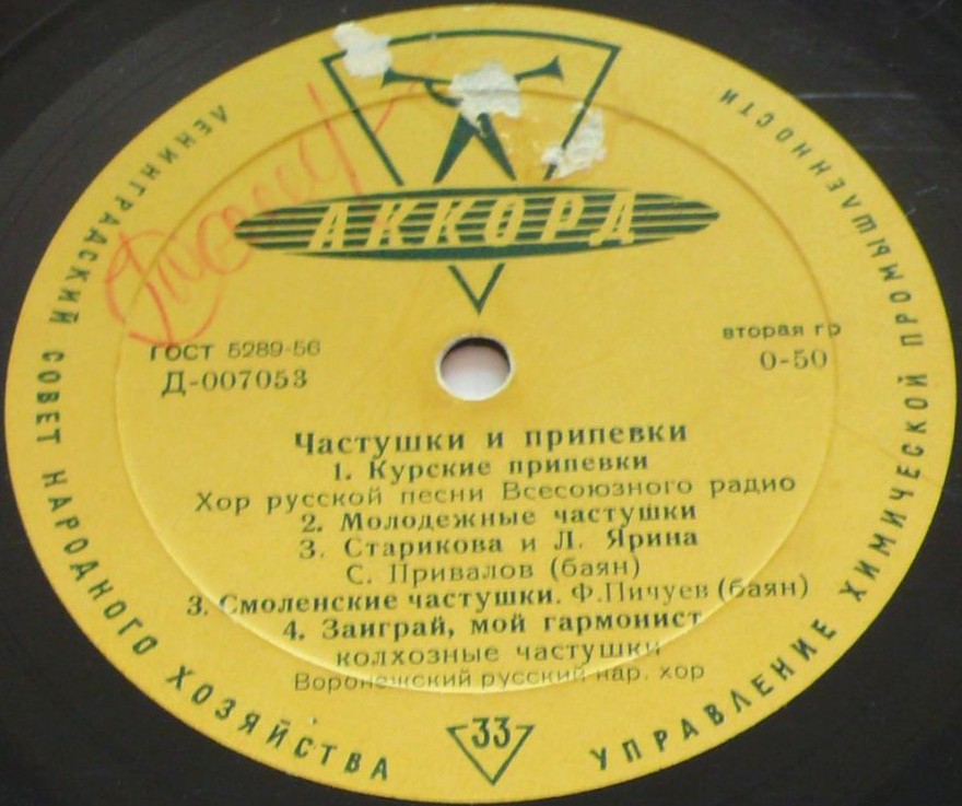 Частушки, страдания, припевки