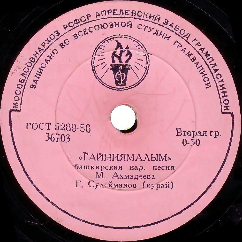 Башкирские народные песни