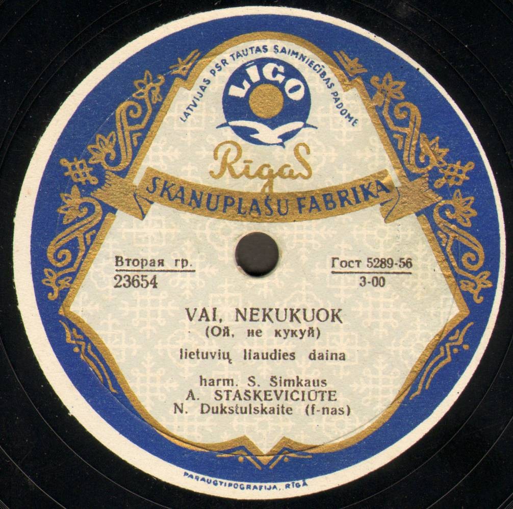J. Mažeika / A. Staškevičiūtė