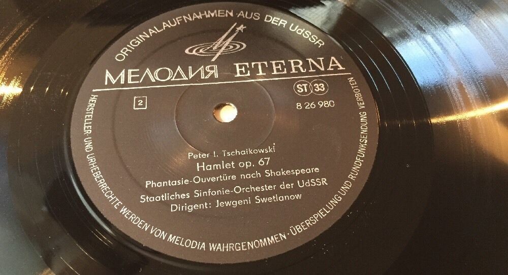 Tschaikowski - Der Sturm op.18 / Hamlet op.67 [Eterna 8 26 980]