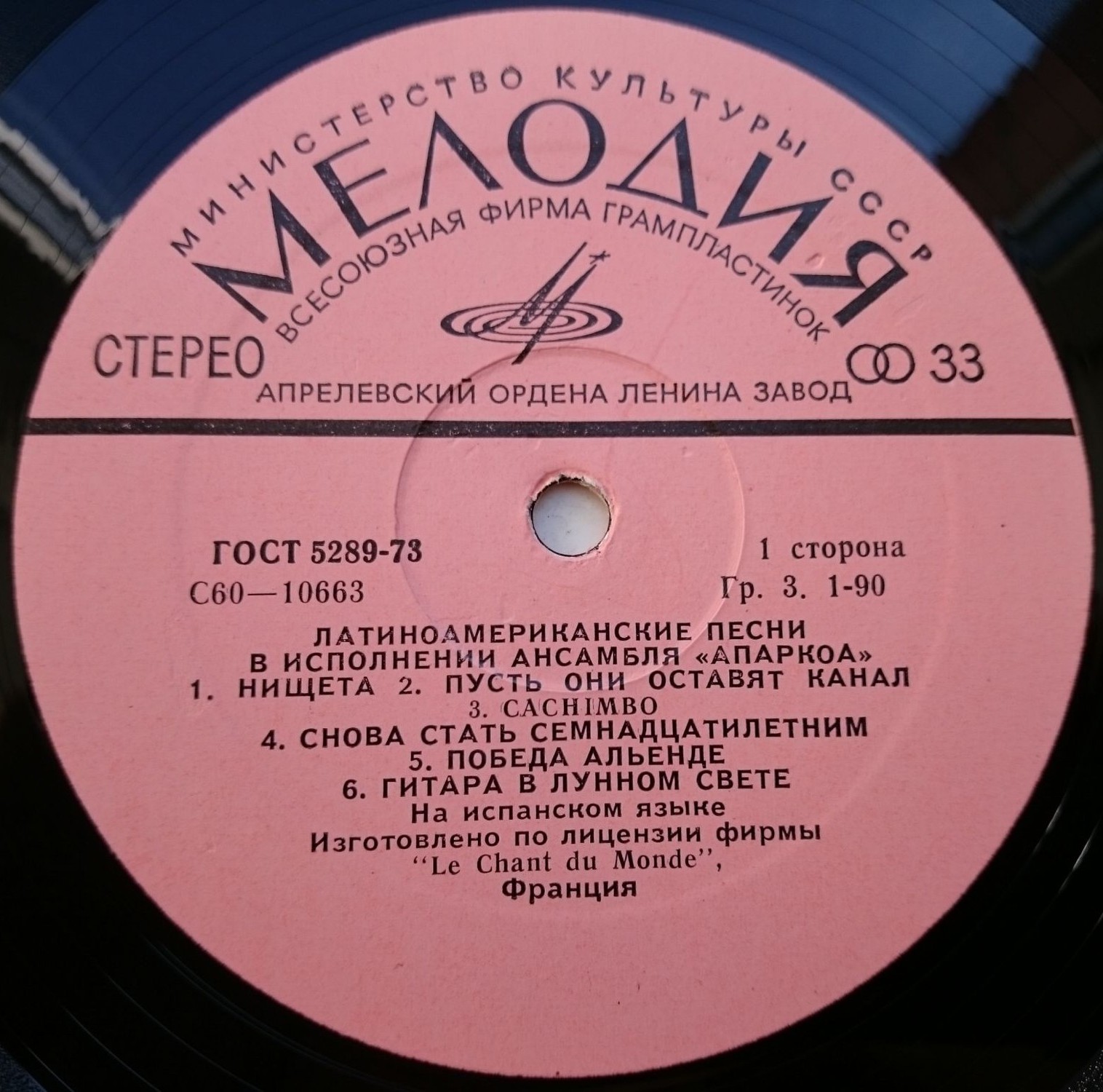 Латиноамериканские песни в исполнении ансамбля «АПАРКОА»