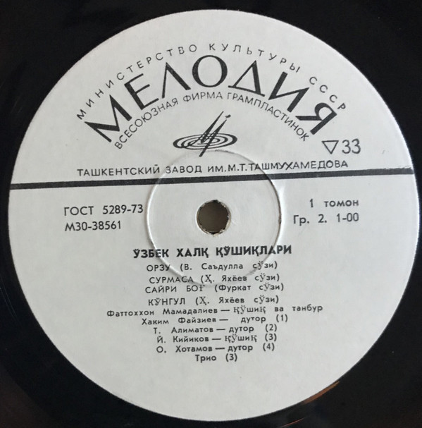 Фаттаххон МАМАДАЛИЕВ поет узбекские песни