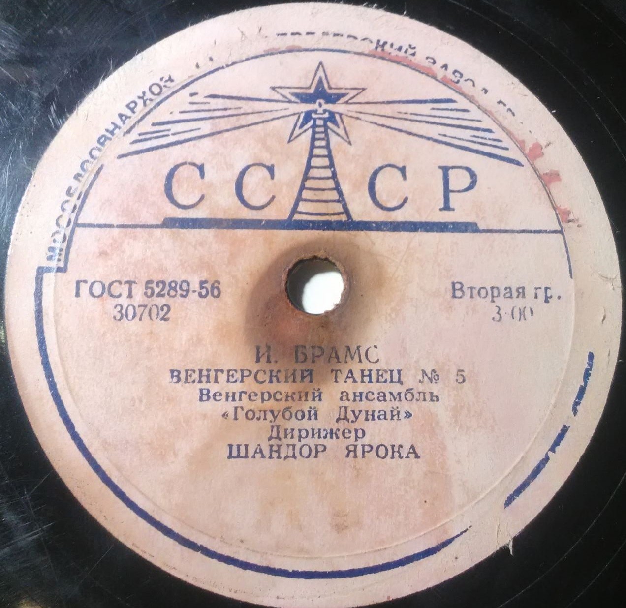Венгерский ансамбль "Голубой Дунай", дирижер Шандор Ярока