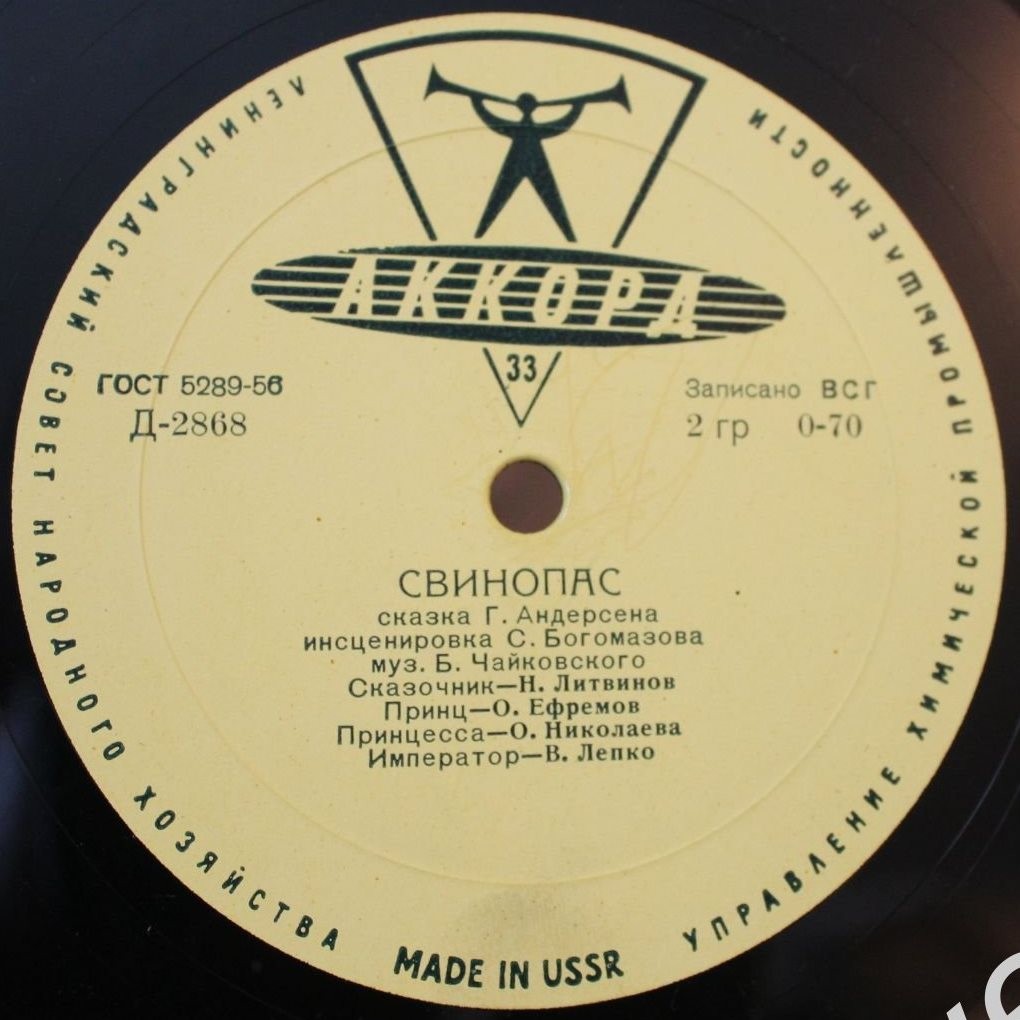 Г. Андерсен: Свинопас (сказка)