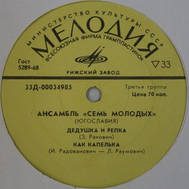 Ансамбль "Семь молодых" (Югославия)