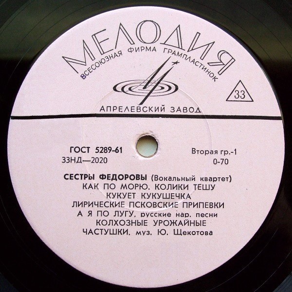 Сёстры Фёдоровы (вокальный квартет)