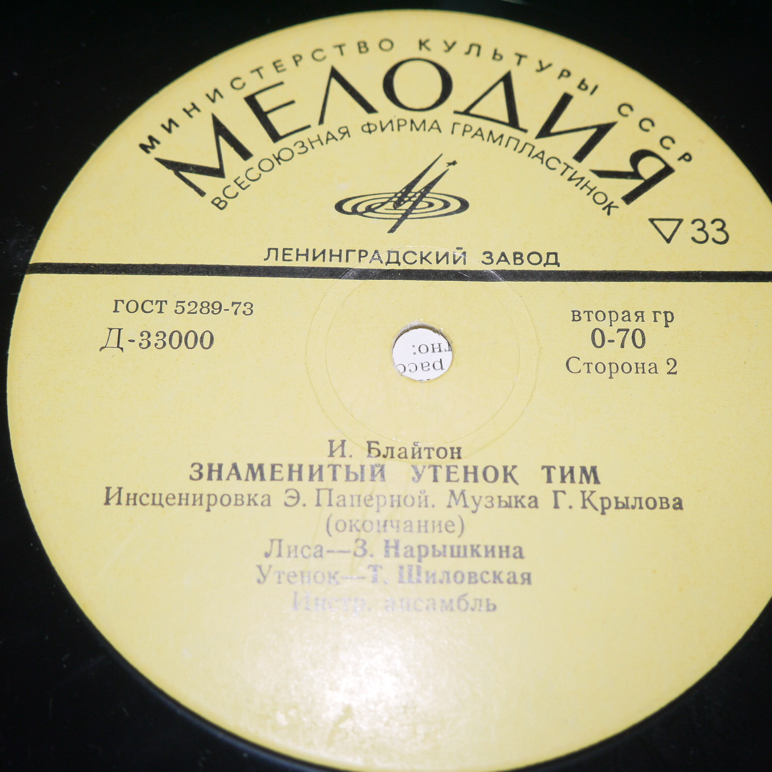 И. Блайтон. «Знаменитый утёнок Тим»