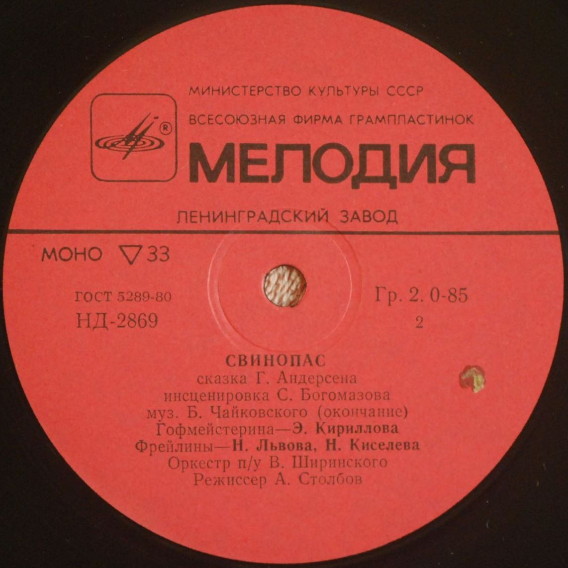 Г. Андерсен: Свинопас (сказка)