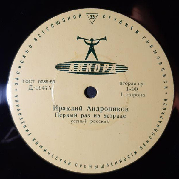 И. АНДРОНИКОВ. Первый раз на эстраде, устный рассказ. Читает автор