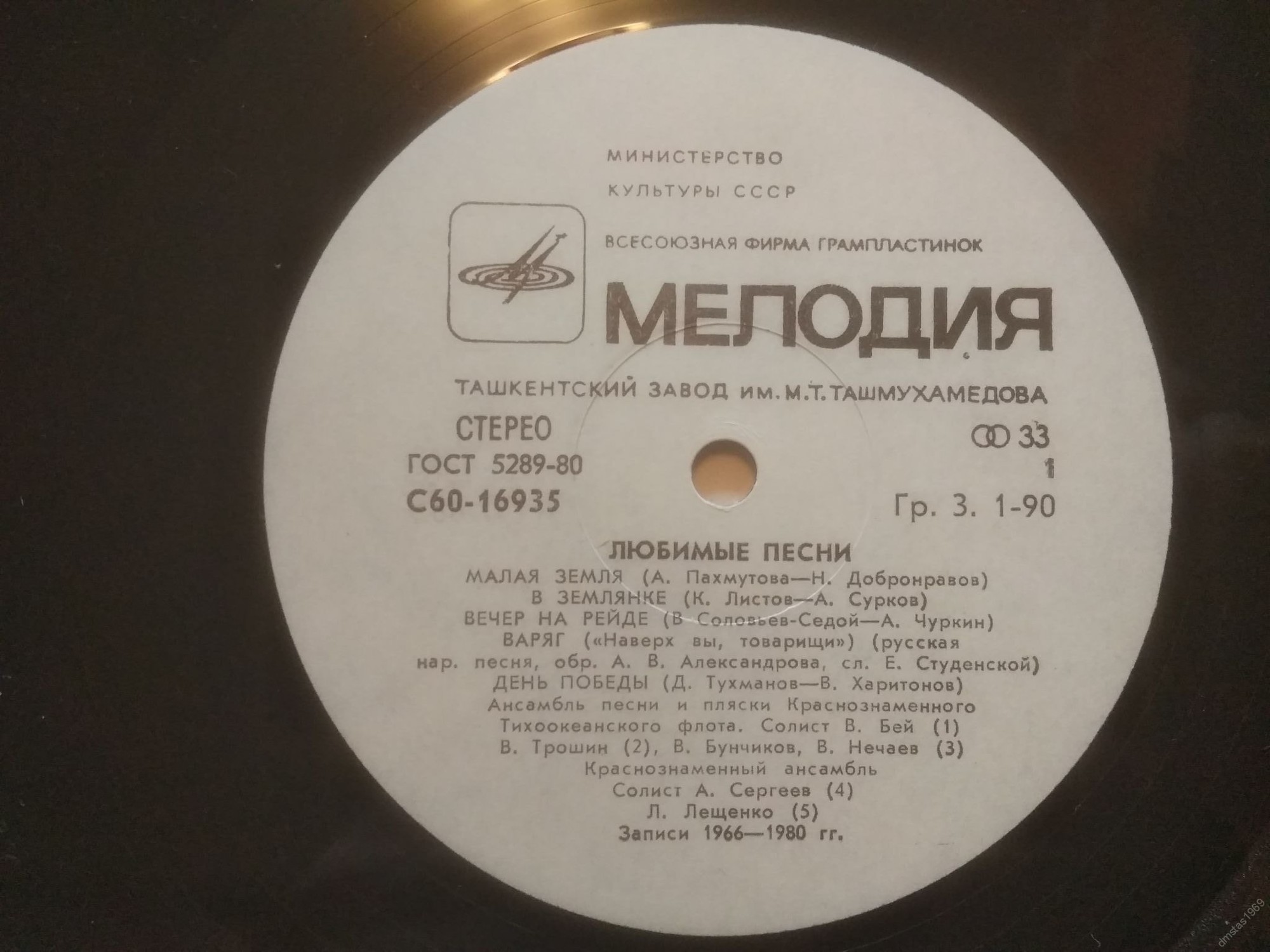 Любимые песни