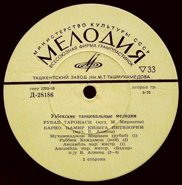 Узбекские мелодии