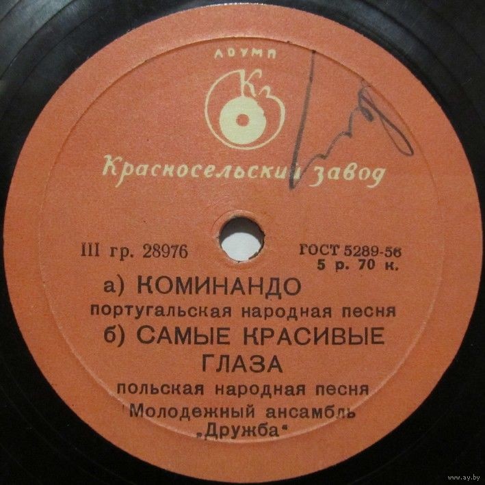 Поют участники VI фестиваля. Молодежный ансамбль «Дружба»