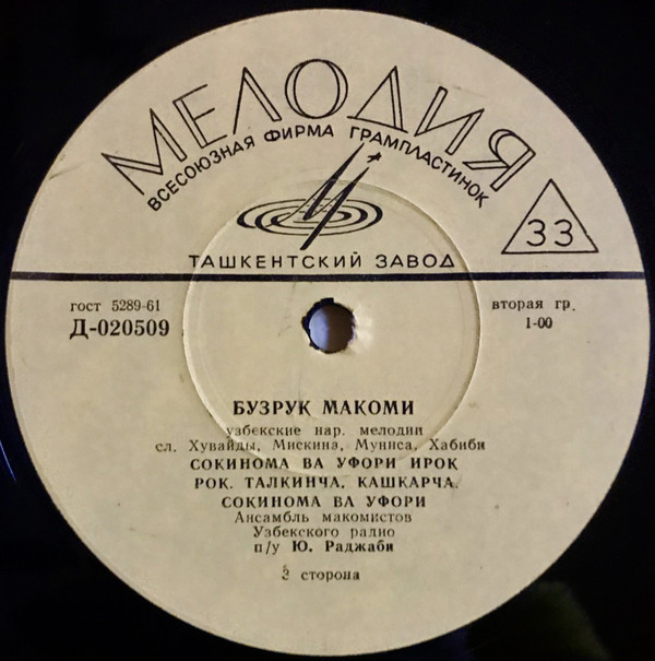 Маком Бузрук (узбекские народные мелодии)