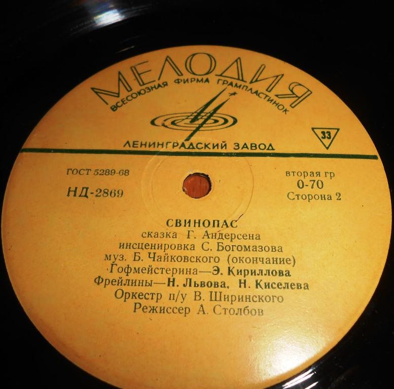 Г. Андерсен: Свинопас (сказка)