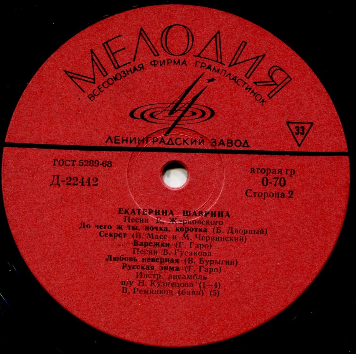 Екатерина Шаврина