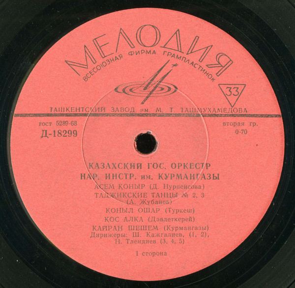 Казахский гос. оркестр народных инструментов им. Курмангазы / Бибигуль ТУЛЕГЕНОВА