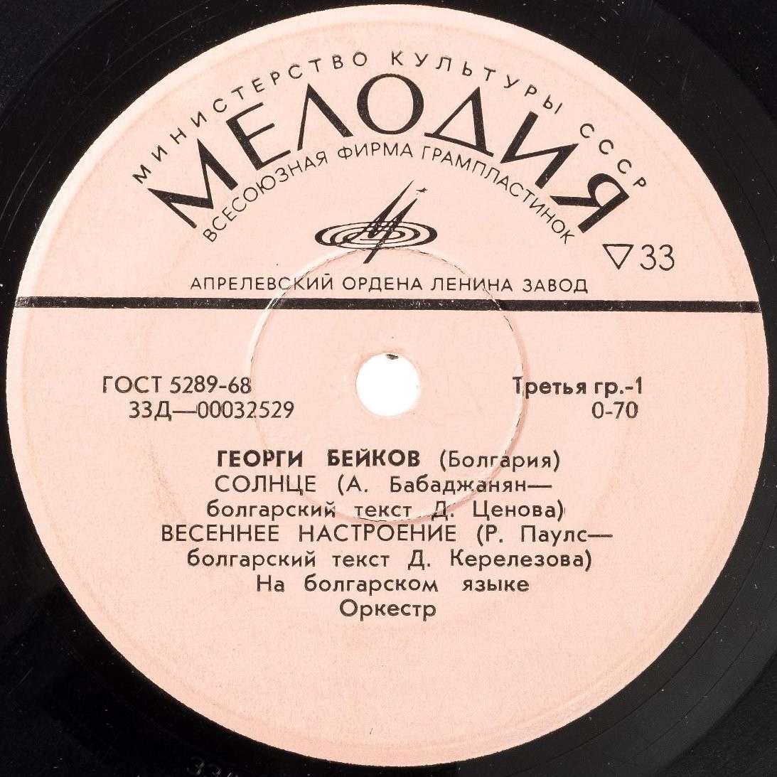 Георги БЕЙКОВ (Болгария)