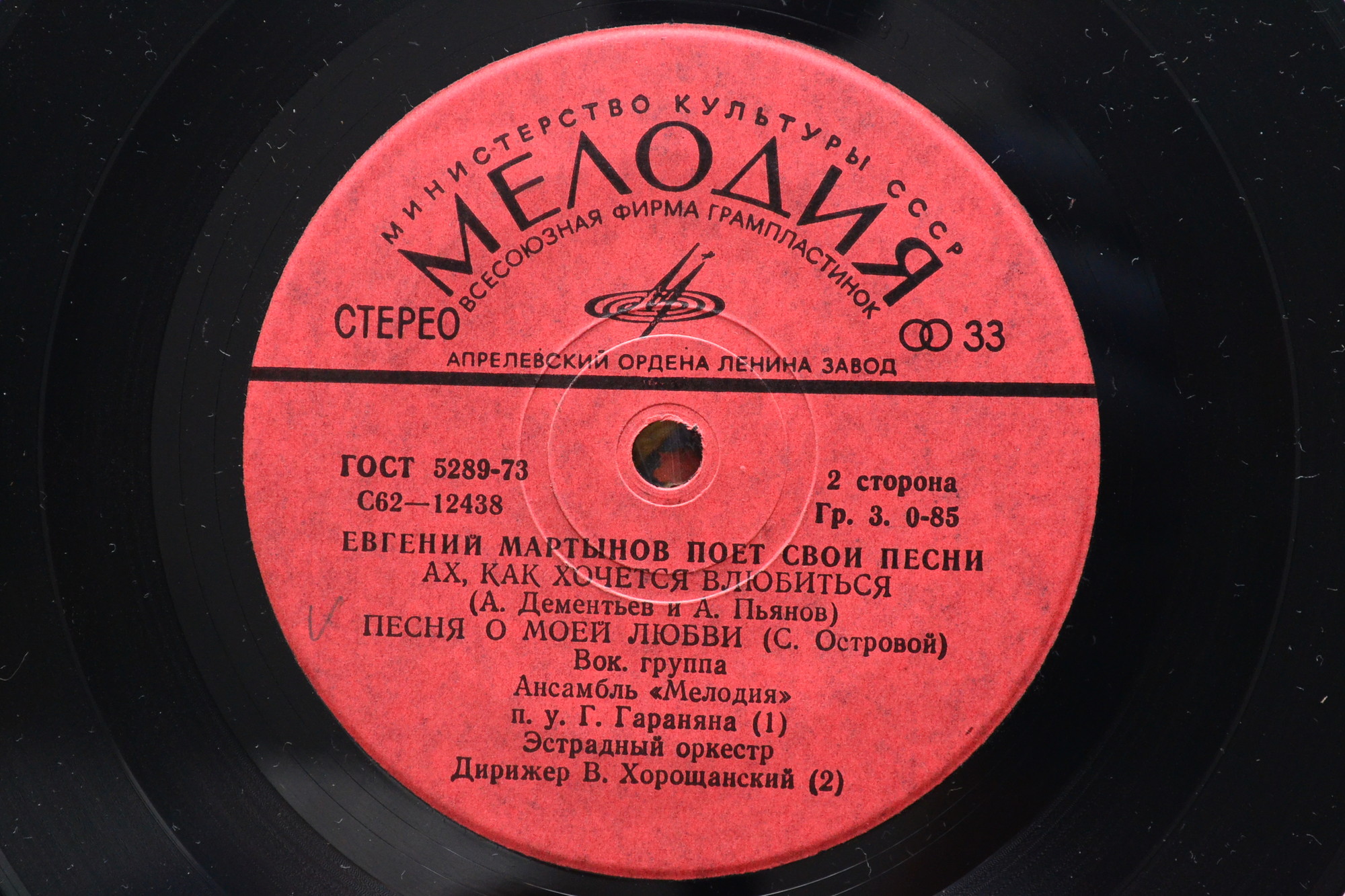 Евгений МАРТЫНОВ поет свои песни