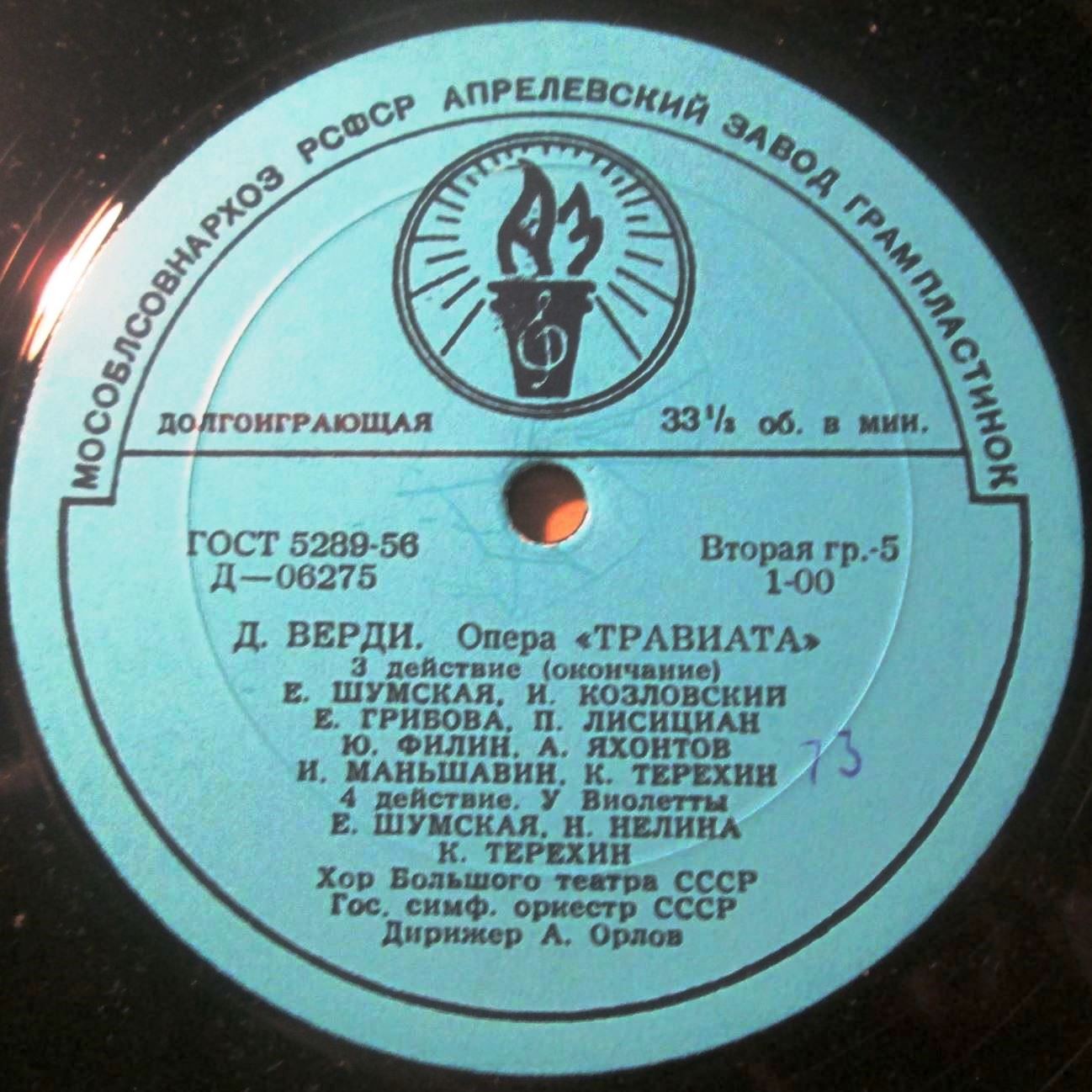 Дж. Верди.«Травиата», опера в 3–х действиях