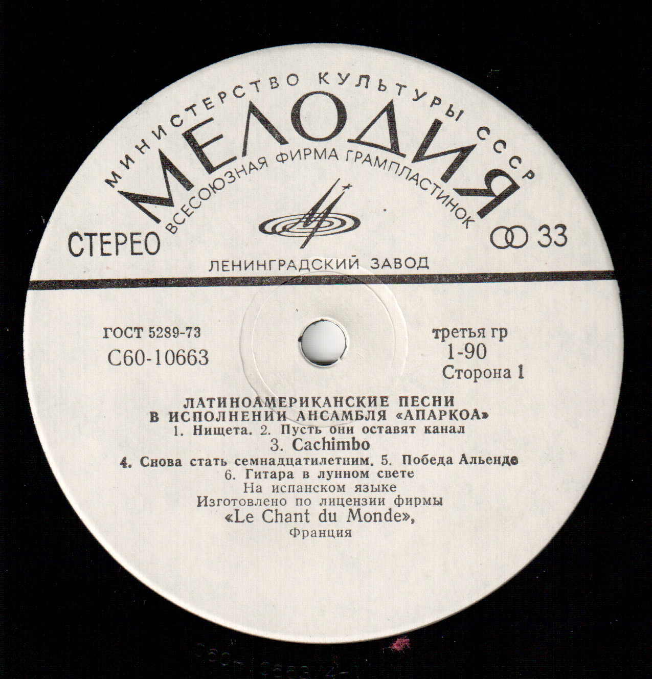 Латиноамериканские песни в исполнении ансамбля «АПАРКОА»