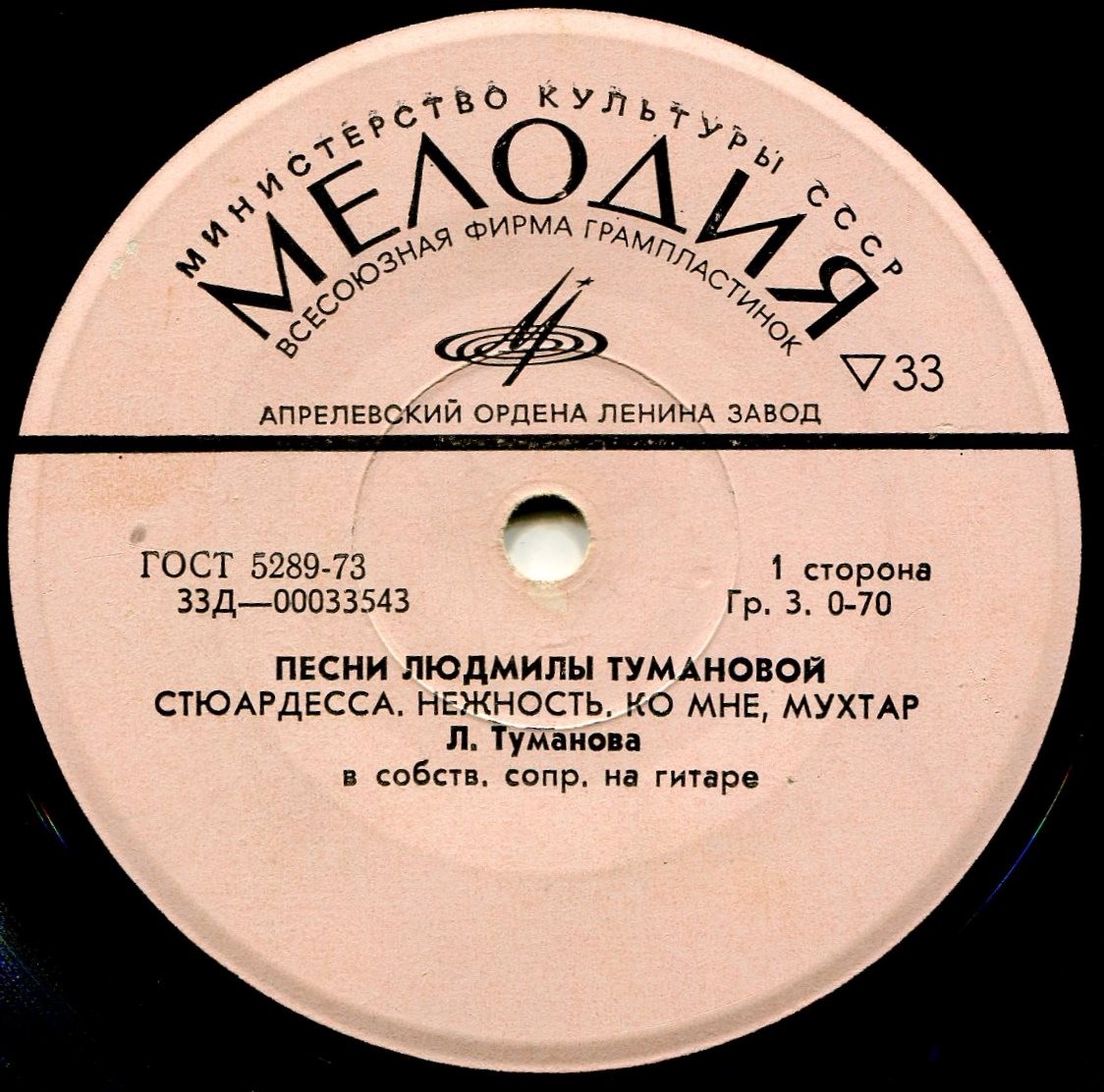 Людмила ТУМАНОВА «Песни Людмилы Тумановой»