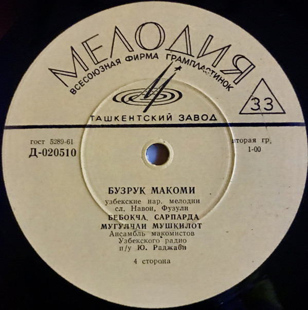 Маком Бузрук (узбекские народные мелодии)