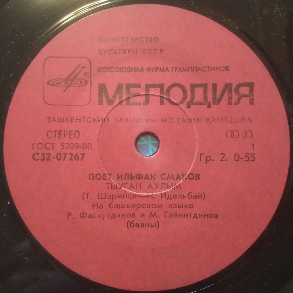 СМАКОВ Ильфак поет башкирские песни