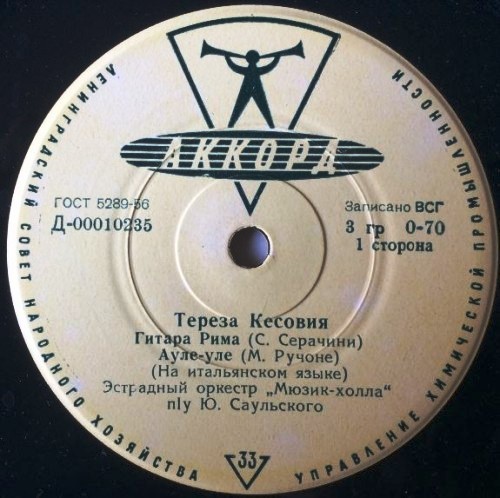 Поет Тереза КЕСОВИЯ (Югославия)