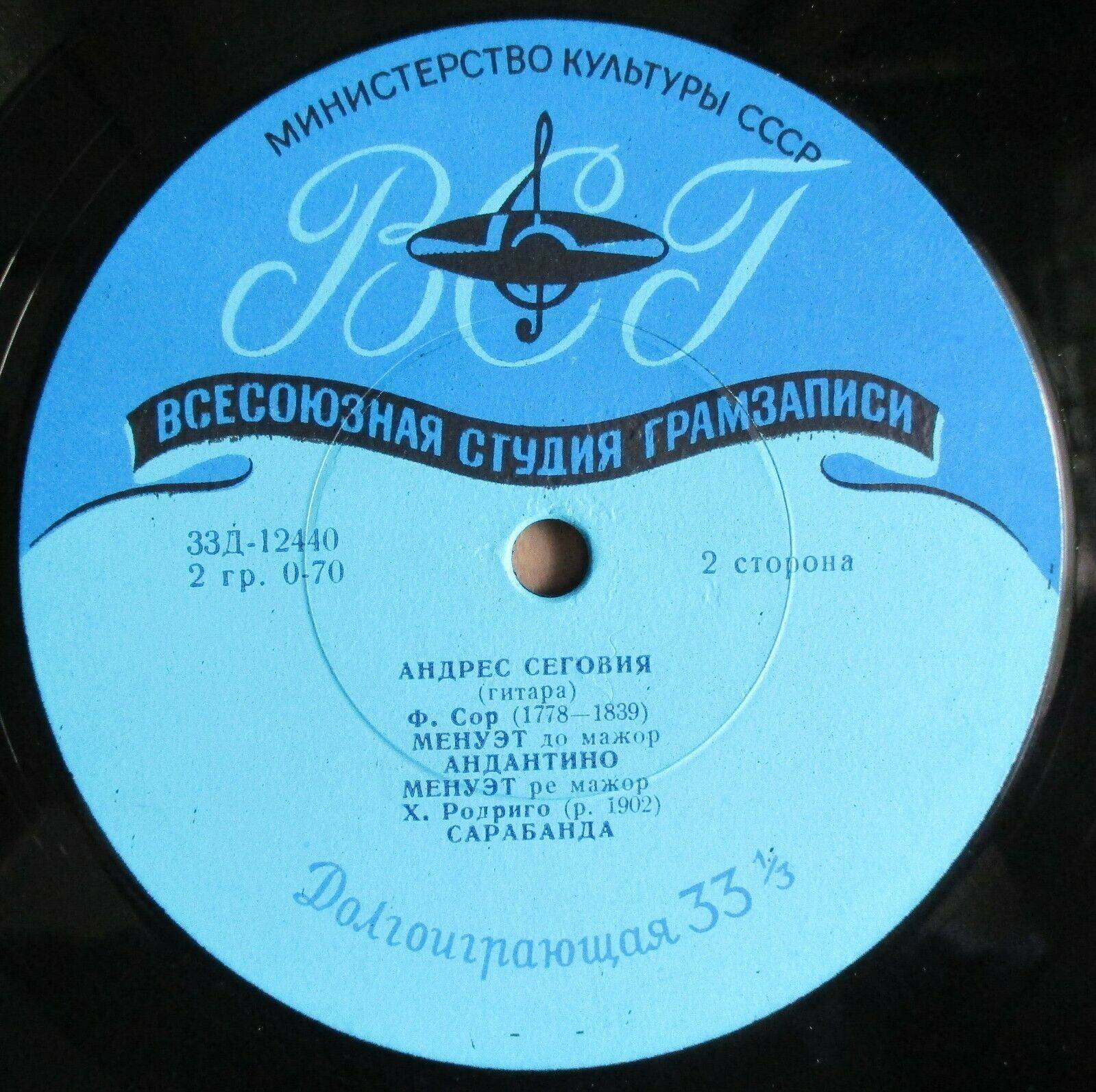 Андрес Сеговия (гитара)