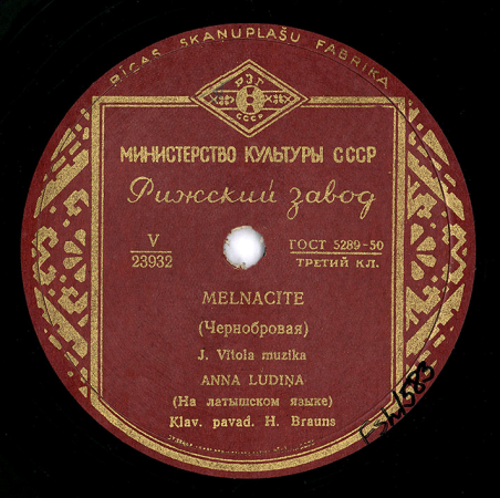 Анна Лудынь  (на латышском языке)