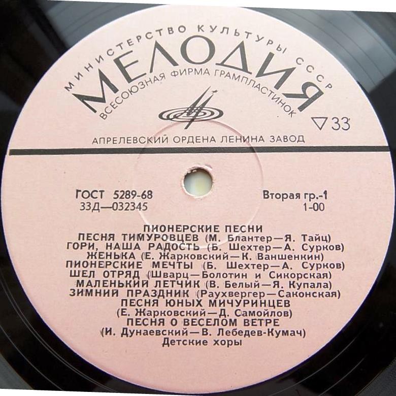 Пионерские песни. Детские хоры