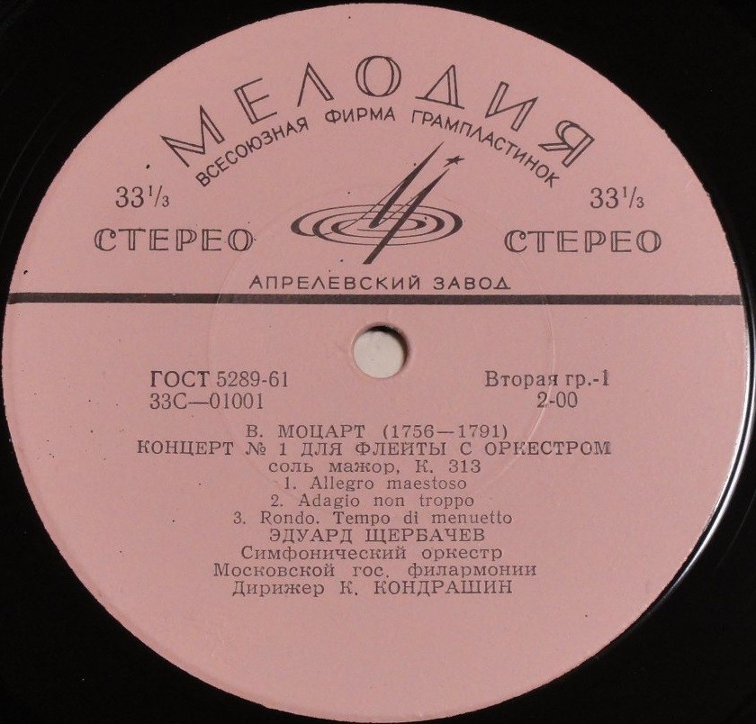 ПРОИЗВЕДЕНИЯ ДЛЯ ФЛЕЙТЫ И КЛАРНЕТА С ОРКЕСТРОМ (Моцарт, Дебюсси, Феликс)