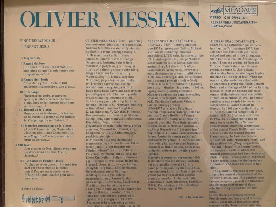 О. МЕССИАН (1908):