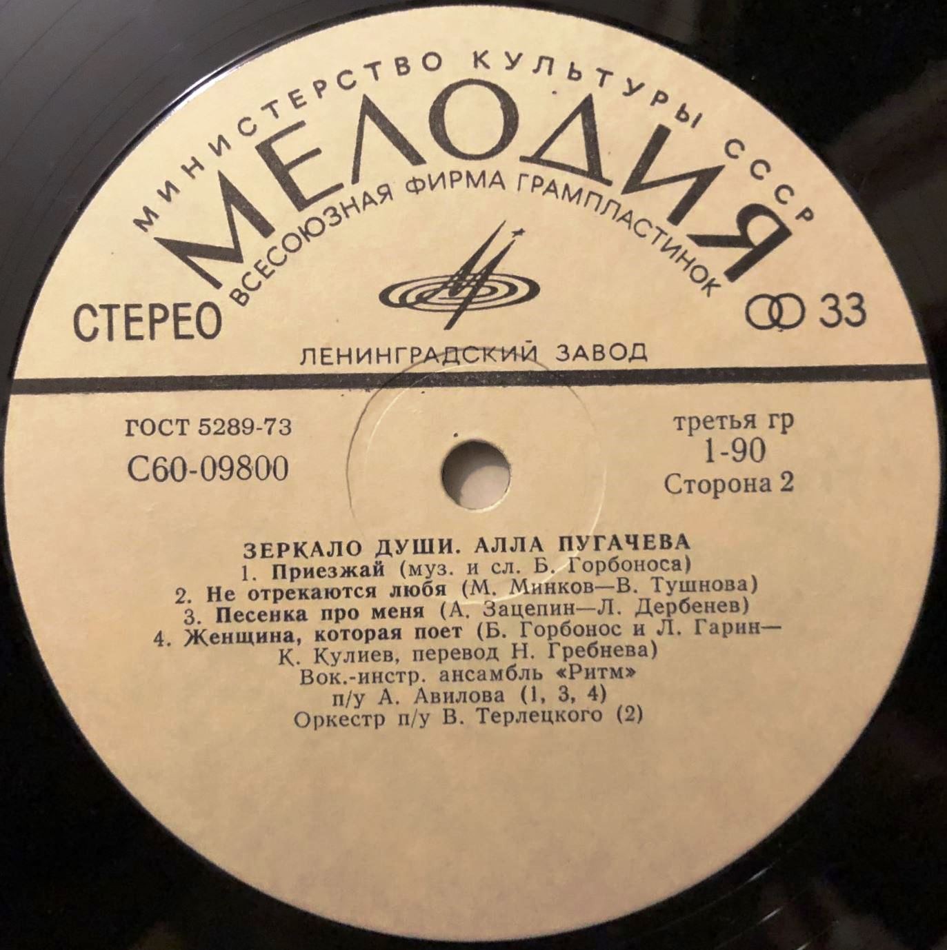 Алла Пугачёва. Зеркало души (1)