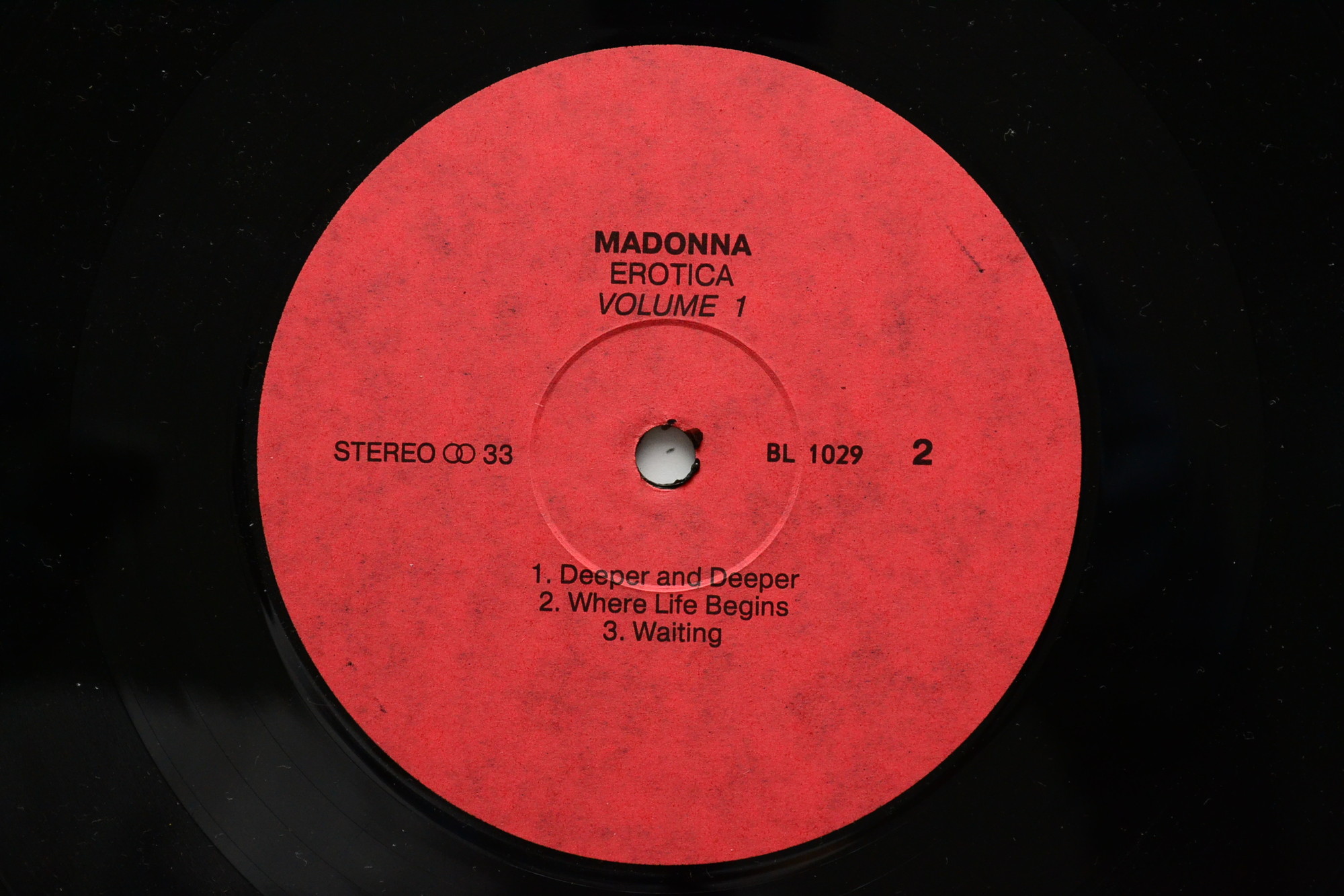 MADONNA «Erotica (Volume 1)»