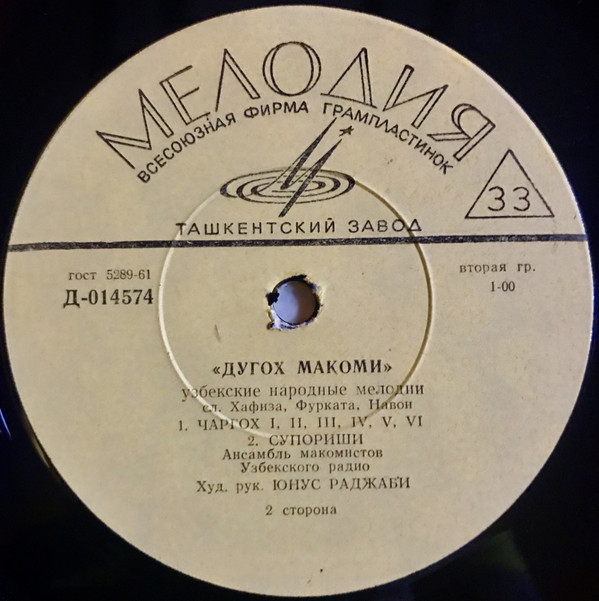 "ДУГОХ МАКОМИ" (узбекские народные мелодии)