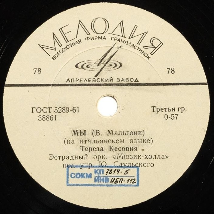 Тереза Кесовия - Мы / Гитара Рима