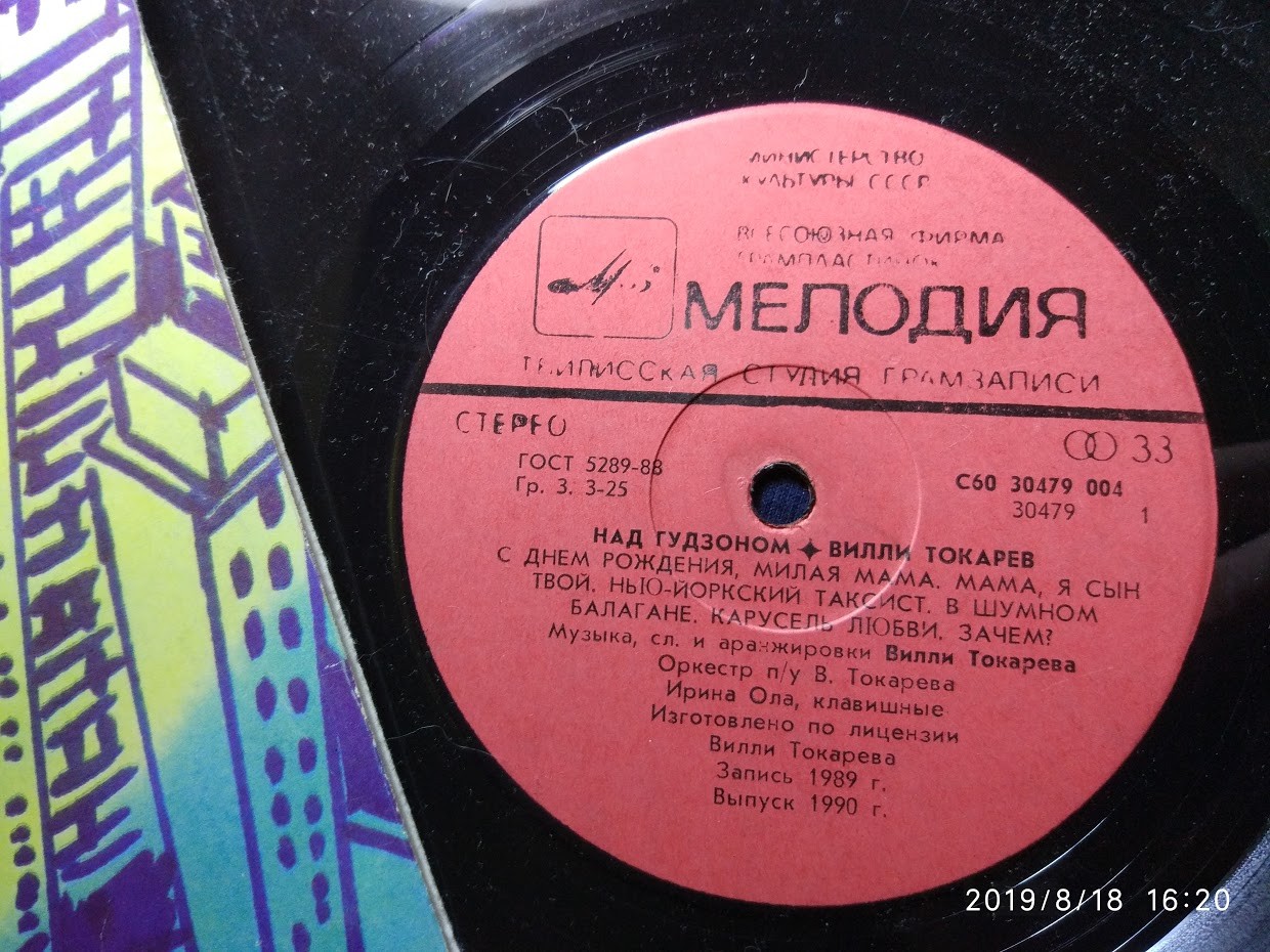 Вилли ТОКАРЕВ. «Над Гудзоном»