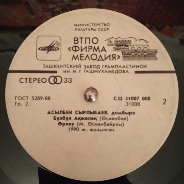 Асылбек СЫРЛЫБАЕВ (домбра)